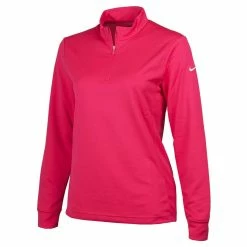 Nike Women's Dri-Fit UV Victory 1/4 Zip Longsleeve Top