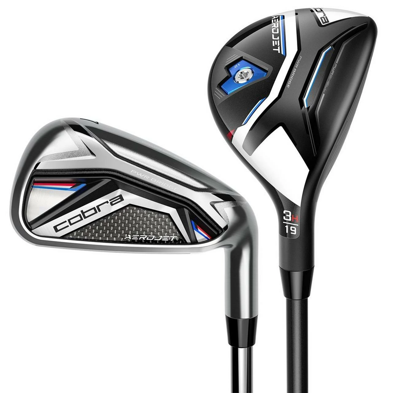 COBRA Aerojet 5H 6-PW GW Combo Iron Set With Steel Shafts 3 COBRA Aerojet 5H 6-PW GW Combo Iron Set With Steel Shafts