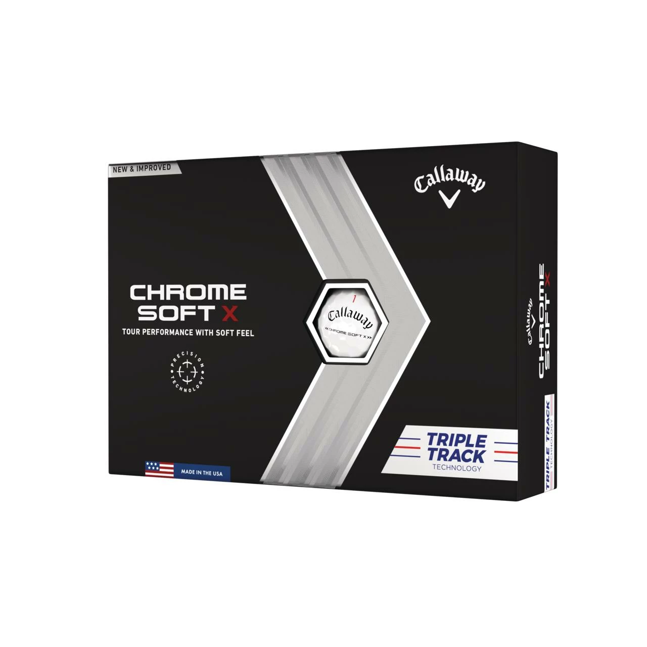Callaway Chrome Soft X Triple Track Golf Balls 3 Callaway Chrome Soft X Triple Track Golf Balls