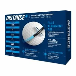 TaylorMade Distance + Golf Balls -Powerbug Shop Distance Golf Balls WHITE 2