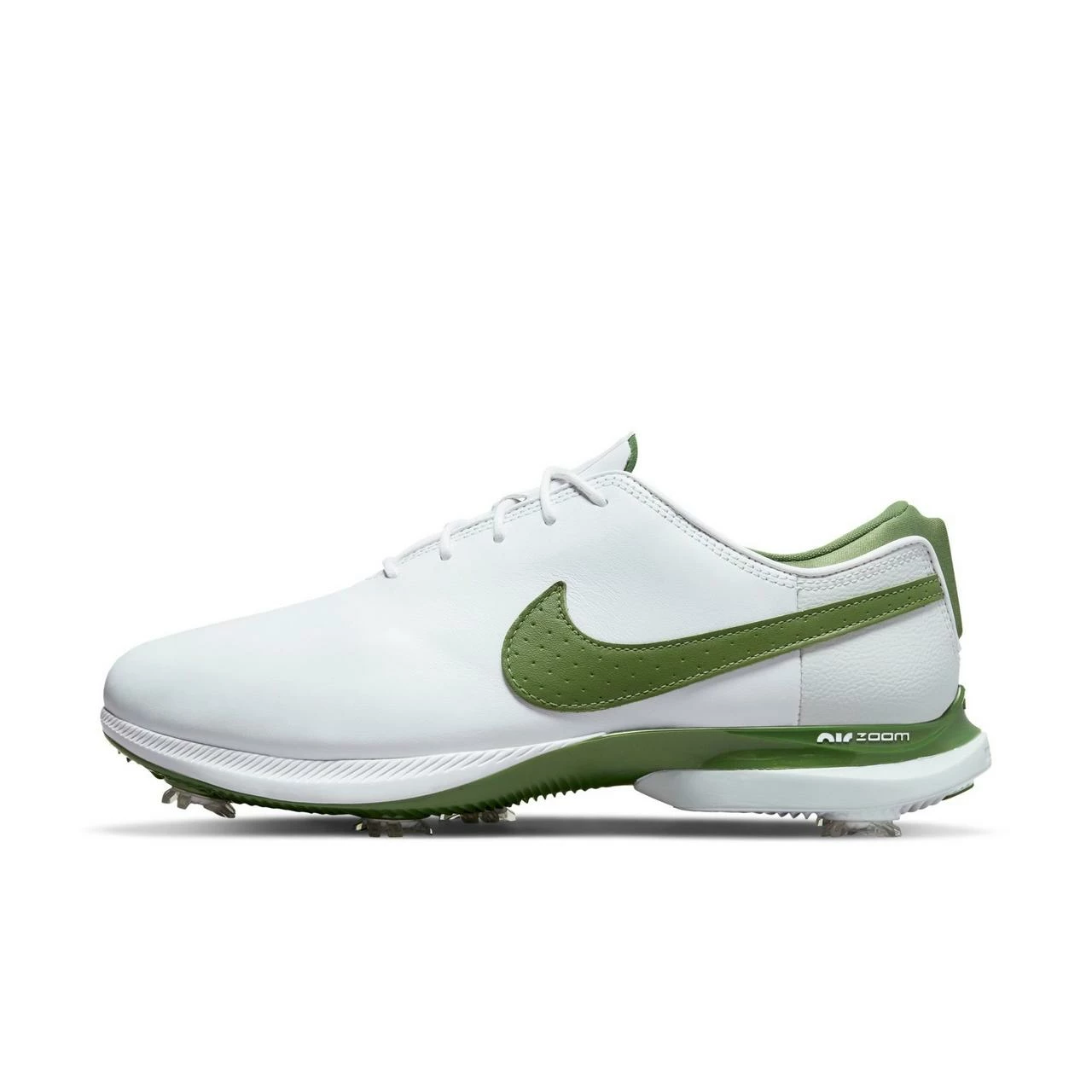 Nike Men's Air Zoom Victory Tour 2 Spiked Golf Shoe -White/Green 5 Nike Men's Air Zoom Victory Tour 2 Spiked Golf Shoe -White/Green - Image 3