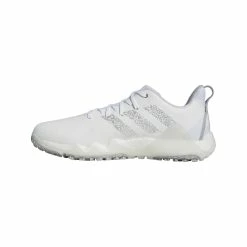 ADIDAS Men's CodeChaos 22 Spikeless Golf Shoe - White/Grey -Powerbug Shop Grey 33