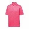 FootJoy Men's Cactus Print Lisle Short Sleeve Polo -Powerbug Shop Mens Cactus Print Lisle Short Sleeve Polo