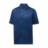 FootJoy Men's Jungle Leaf Lisle Short Sleeve Polo