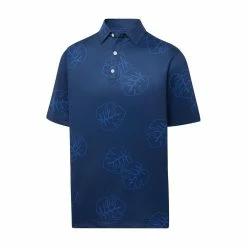 FootJoy Men's Jungle Leaf Lisle Short Sleeve Polo