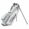 Titleist Prior Generation - White Out Players 4 Stand Bag -Powerbug Shop Prior Generation White Out Players 4 Stand Bag