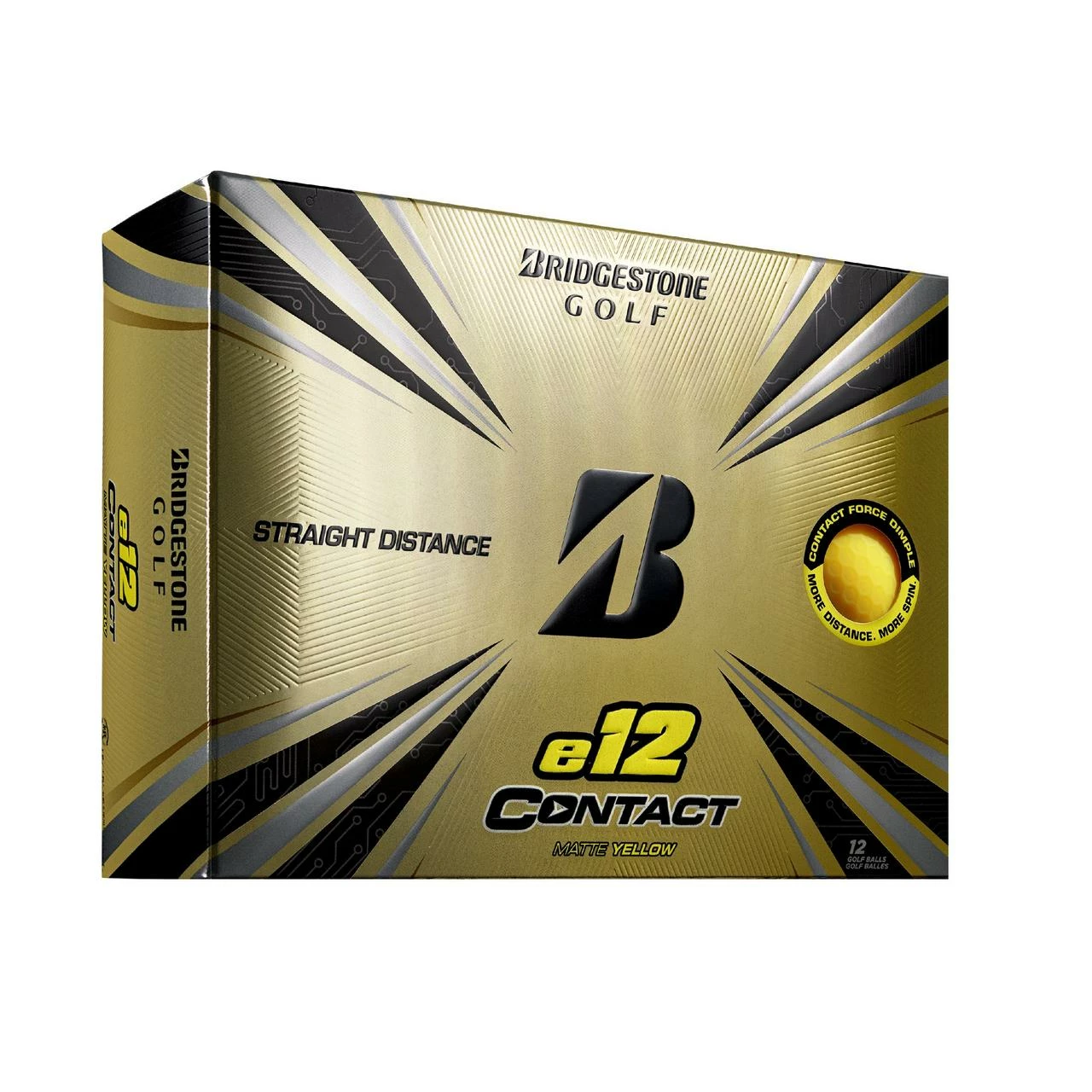 Bridgestone Prior Generation - E12 Contact Golf Balls 3 Bridgestone Prior Generation - E12 Contact Golf Balls