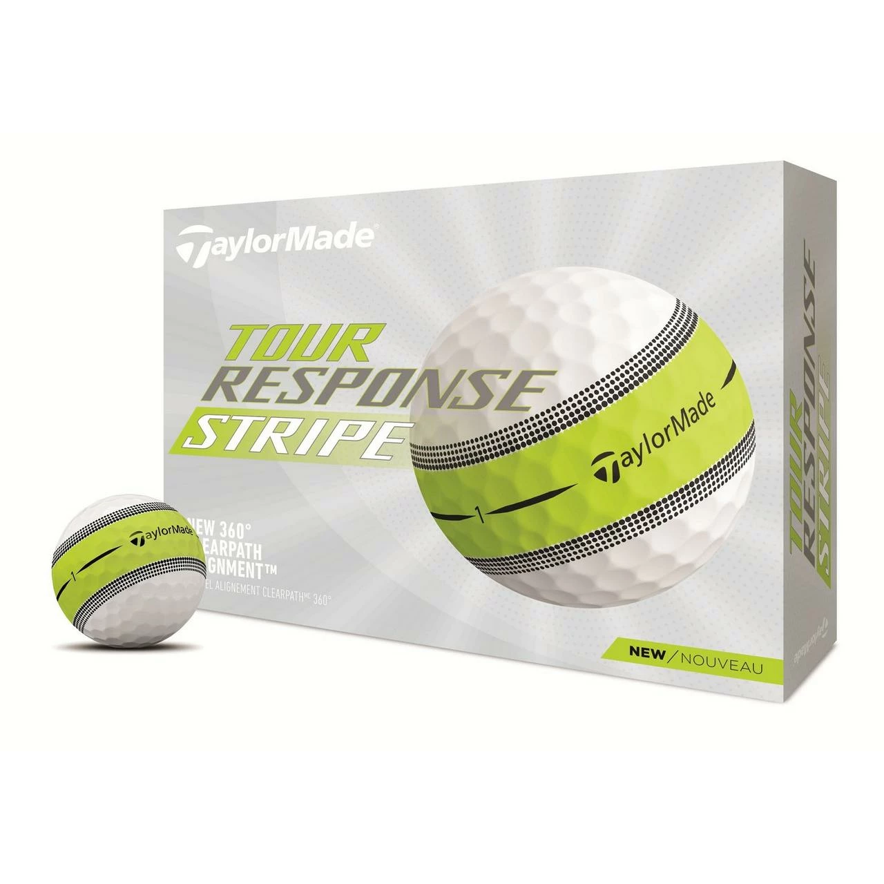 TaylorMade Tour Response Stripe Golf Balls 3 TaylorMade Tour Response Stripe Golf Balls