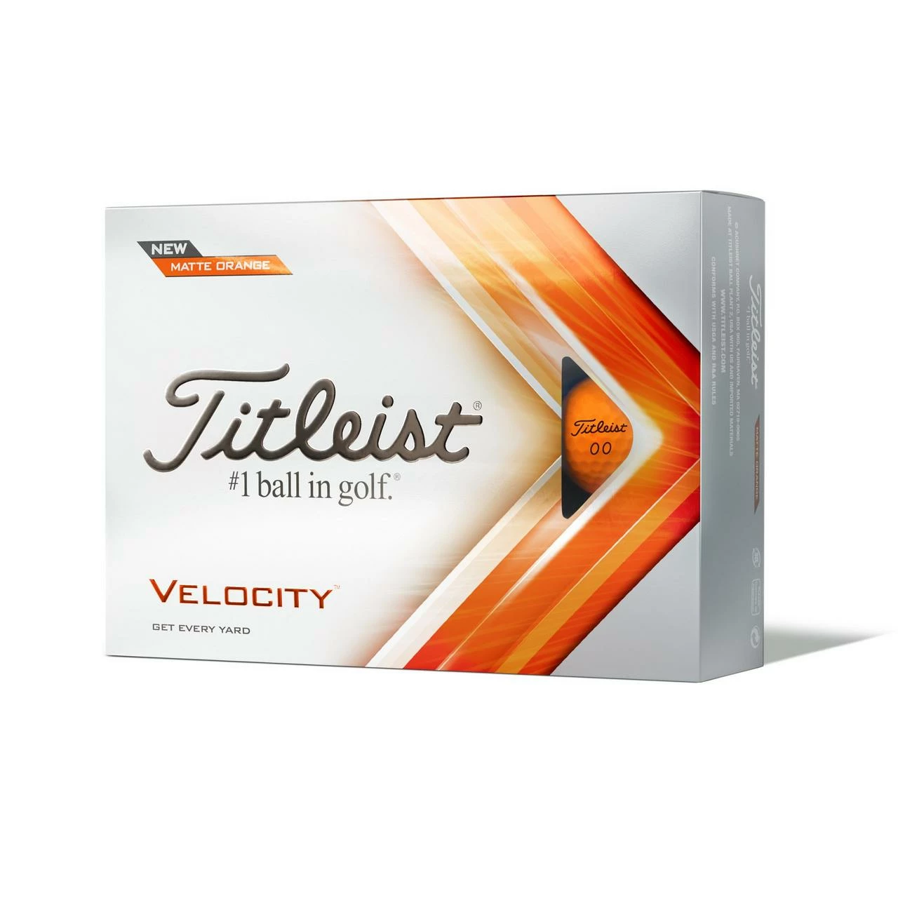 Titleist Velocity Matte Double Digit Golf Balls 3 Titleist Velocity Matte Double Digit Golf Balls