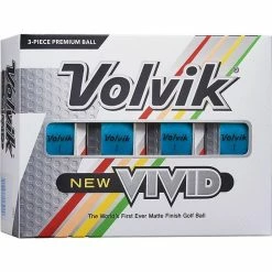 Volvik Vivid Golf Balls - Blue
