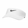 Nike Women's Aerobill Visor -Powerbug Shop Womens Aerobill Visor WHITE