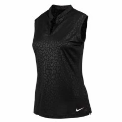 Nike Women's Dri-Fit Embossed Victory Sleeveless Polo
