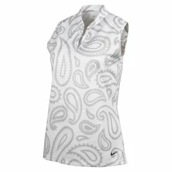 Nike Women's Dri-Fit Victory Jacquard Sleeveless Polo