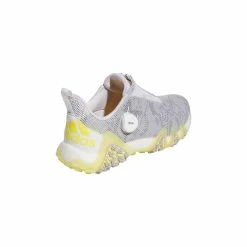 ADIDAS Women's CodeChaos 22 BOA Spikeless Golf Shoe - Grey/Yellow -Powerbug Shop Yellow 13