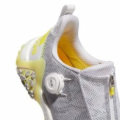 ADIDAS Women's CodeChaos 22 BOA Spikeless Golf Shoe - Grey/Yellow -Powerbug Shop Yellow 14