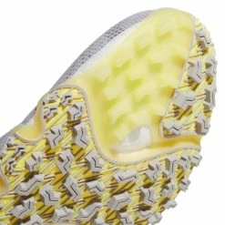 ADIDAS Women's CodeChaos 22 BOA Spikeless Golf Shoe - Grey/Yellow -Powerbug Shop Yellow 15