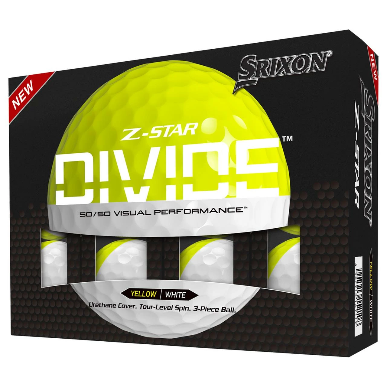 Srixon Z-Star Divide Golf Balls 3 Srixon Z-Star Divide Golf Balls