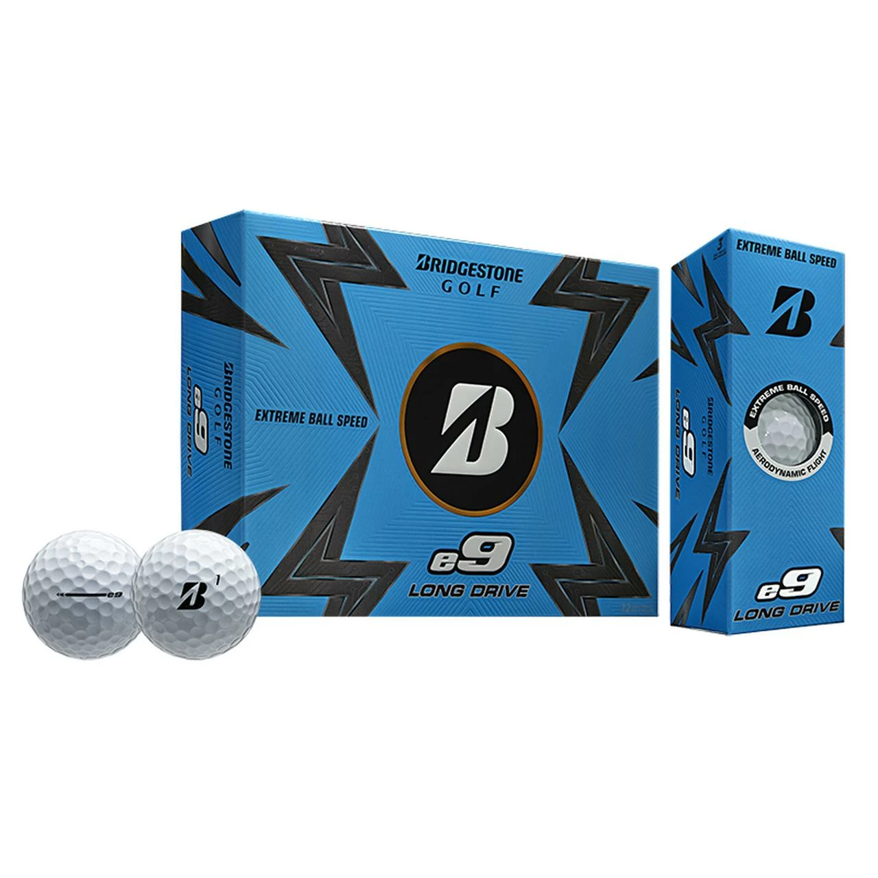Bridgestone E9 Long Drive Golf Balls 3 Bridgestone E9 Long Drive Golf Balls